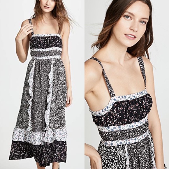 NWT Free People Yesica Maxi Dress - Picture 3 of 7